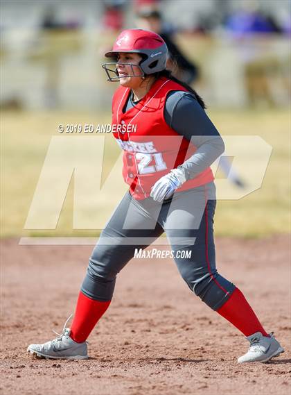 Thumbnail 2 in Fernley vs. Truckee (Yerington Tournament) photogallery.