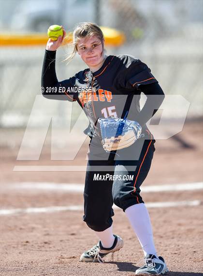 Thumbnail 2 in Fernley vs. Truckee (Yerington Tournament) photogallery.