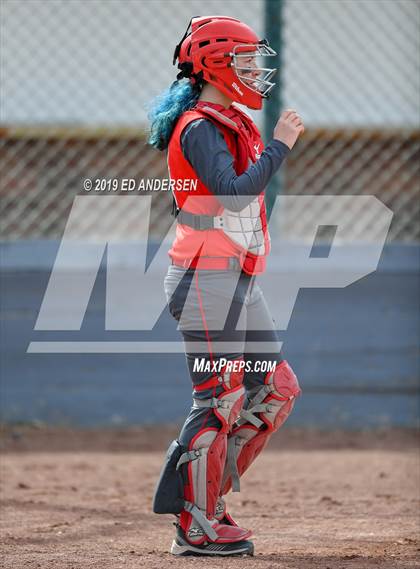 Thumbnail 2 in Fernley vs. Truckee (Yerington Tournament) photogallery.
