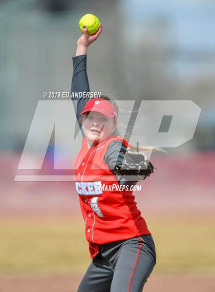 Thumbnail 1 in Fernley vs. Truckee (Yerington Tournament) photogallery.
