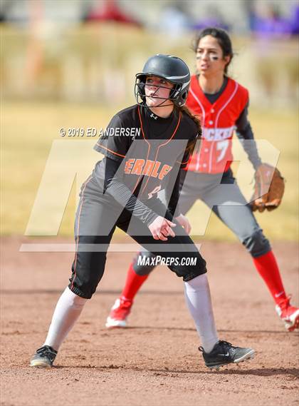 Thumbnail 2 in Fernley vs. Truckee (Yerington Tournament) photogallery.