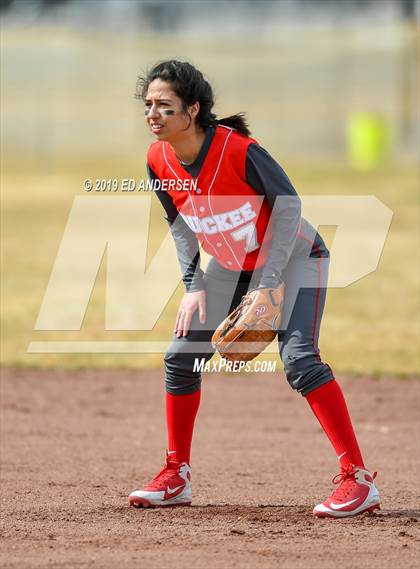 Thumbnail 2 in Fernley vs. Truckee (Yerington Tournament) photogallery.