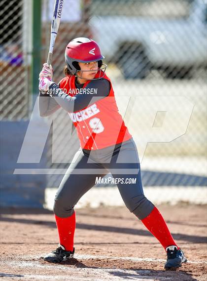 Thumbnail 3 in Fernley vs. Truckee (Yerington Tournament) photogallery.