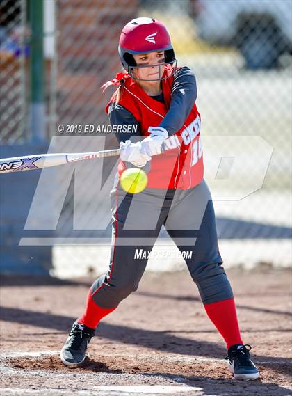 Thumbnail 2 in Fernley vs. Truckee (Yerington Tournament) photogallery.