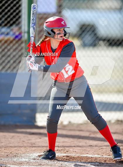 Thumbnail 2 in Fernley vs. Truckee (Yerington Tournament) photogallery.
