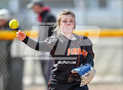 Thumbnail 2 in Fernley vs. Truckee (Yerington Tournament) photogallery.