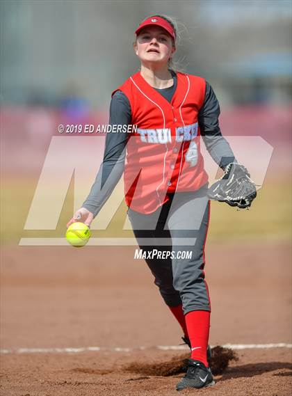 Thumbnail 2 in Fernley vs. Truckee (Yerington Tournament) photogallery.