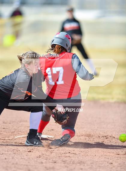 Thumbnail 2 in Fernley vs. Truckee (Yerington Tournament) photogallery.