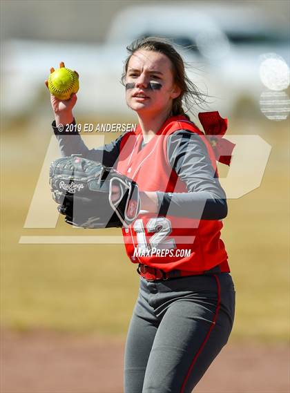 Thumbnail 3 in Fernley vs. Truckee (Yerington Tournament) photogallery.