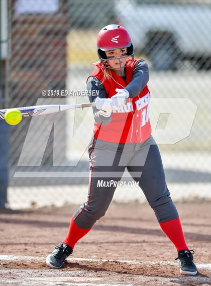 Thumbnail 3 in Fernley vs. Truckee (Yerington Tournament) photogallery.