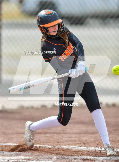 Thumbnail 3 in Fernley vs. Truckee (Yerington Tournament) photogallery.