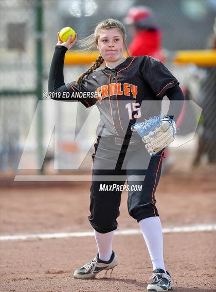 Thumbnail 2 in Fernley vs. Truckee (Yerington Tournament) photogallery.