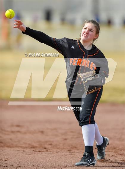 Thumbnail 1 in Fernley vs. Truckee (Yerington Tournament) photogallery.