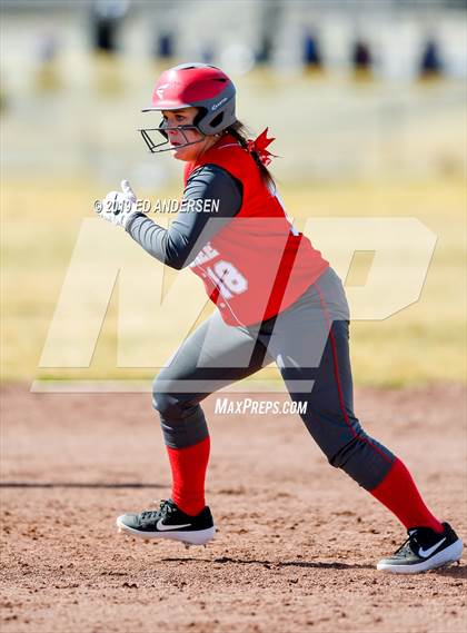 Thumbnail 3 in Fernley vs. Truckee (Yerington Tournament) photogallery.