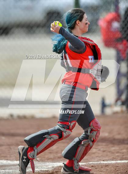 Thumbnail 1 in Fernley vs. Truckee (Yerington Tournament) photogallery.