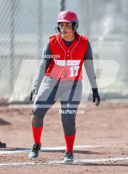 Thumbnail 1 in Fernley vs. Truckee (Yerington Tournament) photogallery.