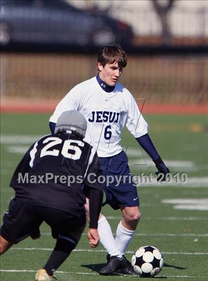 Thumbnail 1 in Dallas Jesuit vs Bishop Lynch ( Meintser Tournament ) photogallery.