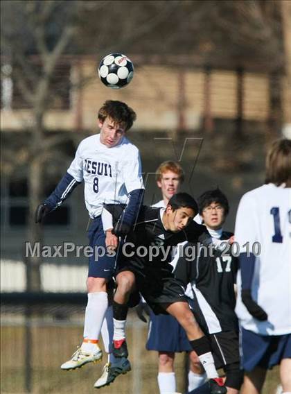 Thumbnail 1 in Dallas Jesuit vs Bishop Lynch ( Meintser Tournament ) photogallery.