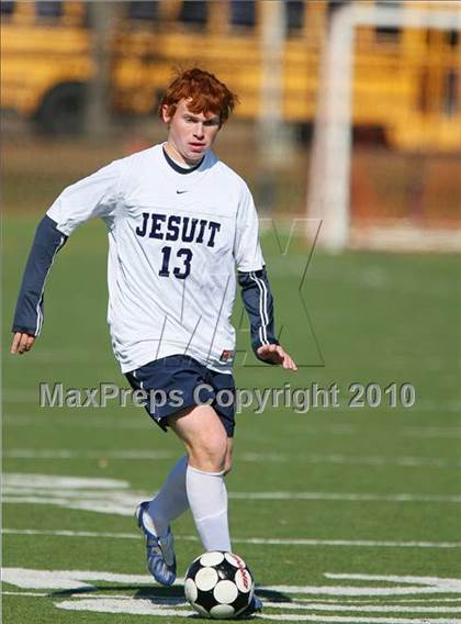 Thumbnail 2 in Dallas Jesuit vs Bishop Lynch ( Meintser Tournament ) photogallery.