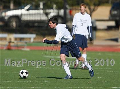 Thumbnail 1 in Dallas Jesuit vs Bishop Lynch ( Meintser Tournament ) photogallery.