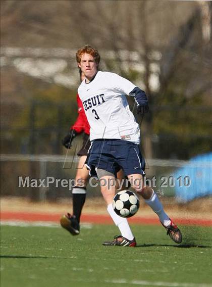 Thumbnail 1 in Dallas Jesuit vs Bishop Lynch ( Meintser Tournament ) photogallery.