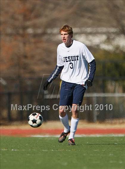 Thumbnail 1 in Dallas Jesuit vs Bishop Lynch ( Meintser Tournament ) photogallery.