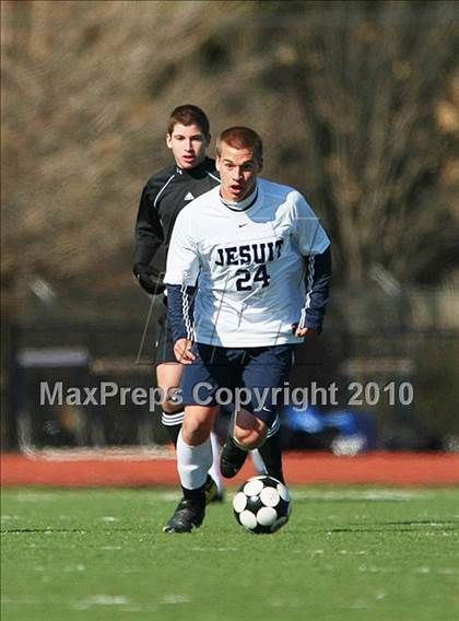 Thumbnail 2 in Dallas Jesuit vs Bishop Lynch ( Meintser Tournament ) photogallery.