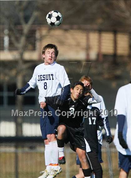 Thumbnail 3 in Dallas Jesuit vs Bishop Lynch ( Meintser Tournament ) photogallery.