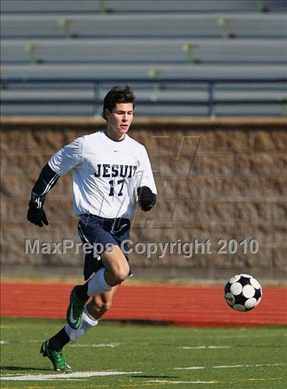 Thumbnail 1 in Dallas Jesuit vs Bishop Lynch ( Meintser Tournament ) photogallery.