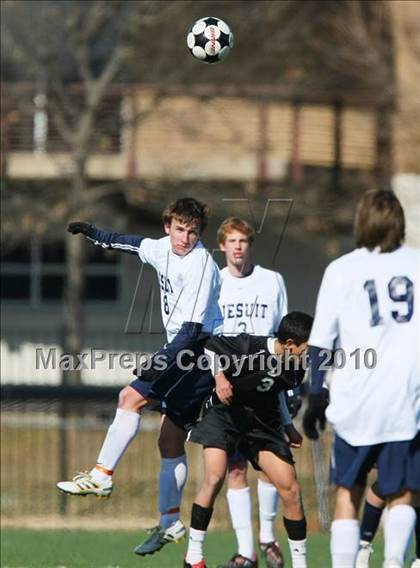 Thumbnail 3 in Dallas Jesuit vs Bishop Lynch ( Meintser Tournament ) photogallery.