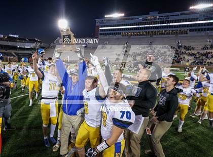 Thumbnail 3 in East Buchanan vs. Marceline - MSHSAA Class 1 Show-Me Bowl photogallery.