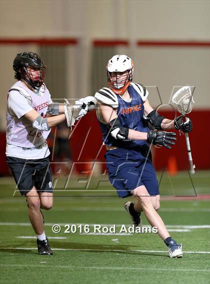 Thumbnail 2 in Lincoln Rampage vs Omaha Westside (Clash at the Cook) photogallery.