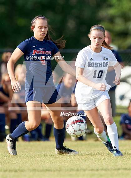 Thumbnail 2 in Bishop McGuinness @ Franklin Academy (NCHSAA 1A 3rd Round Playoffs) photogallery.