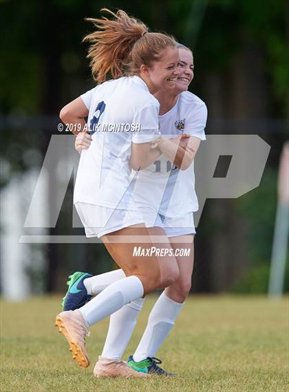 Thumbnail 2 in Bishop McGuinness @ Franklin Academy (NCHSAA 1A 3rd Round Playoffs) photogallery.