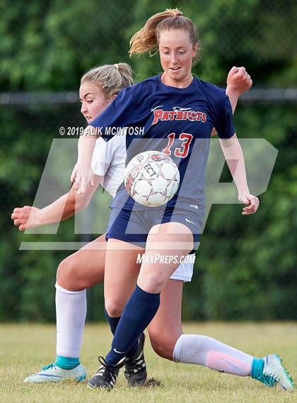 Thumbnail 3 in Bishop McGuinness @ Franklin Academy (NCHSAA 1A 3rd Round Playoffs) photogallery.