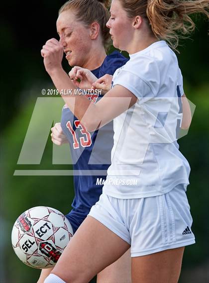 Thumbnail 3 in Bishop McGuinness @ Franklin Academy (NCHSAA 1A 3rd Round Playoffs) photogallery.