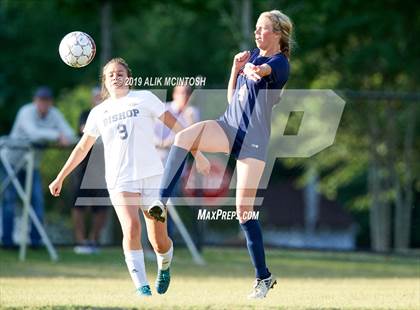 Thumbnail 2 in Bishop McGuinness @ Franklin Academy (NCHSAA 1A 3rd Round Playoffs) photogallery.