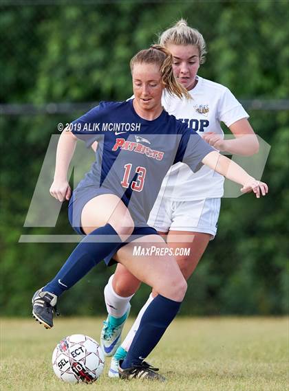 Thumbnail 1 in Bishop McGuinness @ Franklin Academy (NCHSAA 1A 3rd Round Playoffs) photogallery.