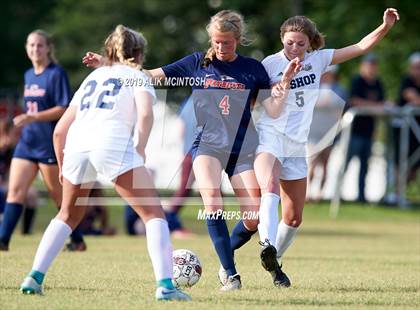 Thumbnail 2 in Bishop McGuinness @ Franklin Academy (NCHSAA 1A 3rd Round Playoffs) photogallery.