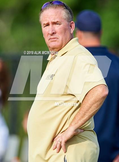 Thumbnail 3 in Bishop McGuinness @ Franklin Academy (NCHSAA 1A 3rd Round Playoffs) photogallery.