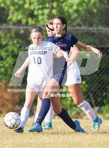 Thumbnail 2 in Bishop McGuinness @ Franklin Academy (NCHSAA 1A 3rd Round Playoffs) photogallery.