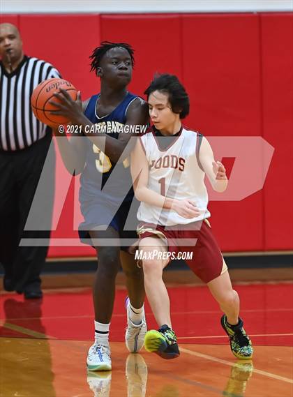 Thumbnail 2 in Cypress Woods vs Cypress Ranch (B Teams) photogallery.