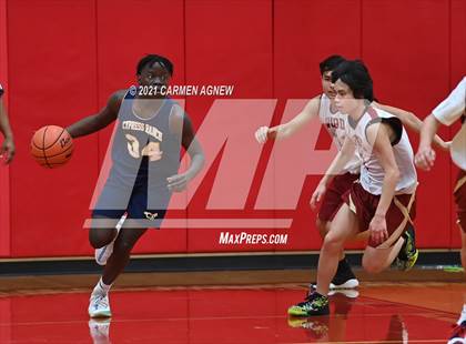 Thumbnail 3 in Cypress Woods vs Cypress Ranch (B Teams) photogallery.