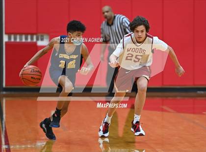 Thumbnail 3 in Cypress Woods vs Cypress Ranch (B Teams) photogallery.