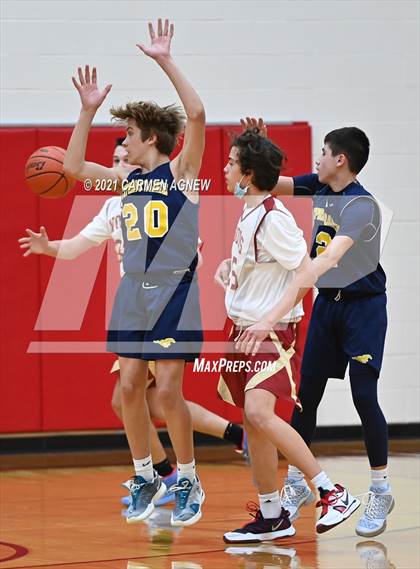 Thumbnail 3 in Cypress Woods vs Cypress Ranch (B Teams) photogallery.
