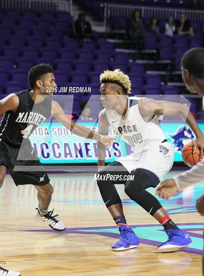 Thumbnail 1 in Mariner vs. Pace Academy (City of Palms Classic) photogallery.