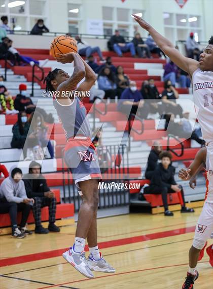 Thumbnail 3 in New Manchester vs Woodland (GHSA 5A State Playoff - 2nd Round) photogallery.