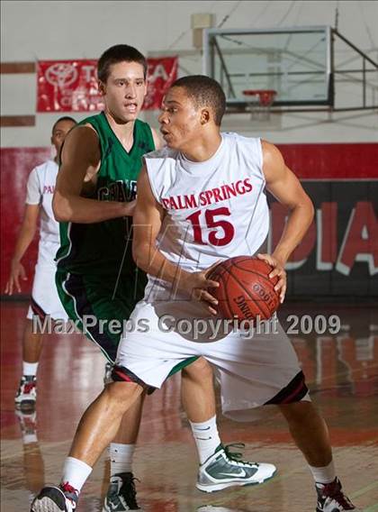 Thumbnail 2 in Chaparral vs. Palm Springs (Palm Springs Winter Classic) photogallery.