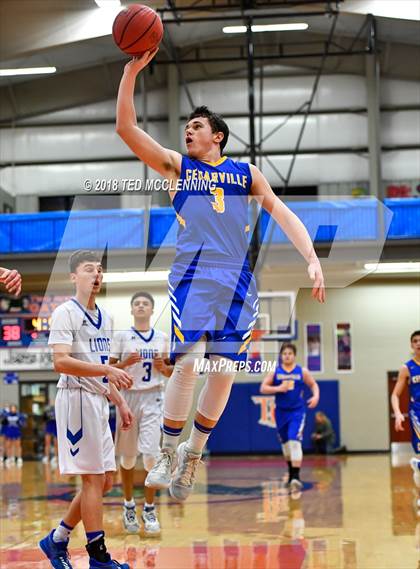 Thumbnail 2 in Jessieville vs. Cedarville (AAA 3A Regional Playoff) photogallery.