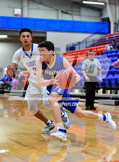 Thumbnail 1 in Jessieville vs. Cedarville (AAA 3A Regional Playoff) photogallery.